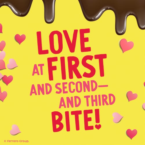 Butterfinger Minis Valentines Candy Bars Perspective: right