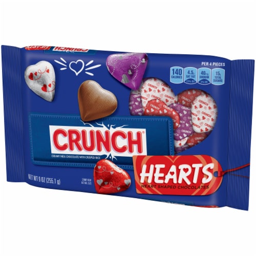 Crunch Hearts Valentine Candy Perspective: right