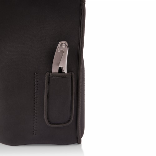 Samba Wine Carrier Tote, Black Perspective: right