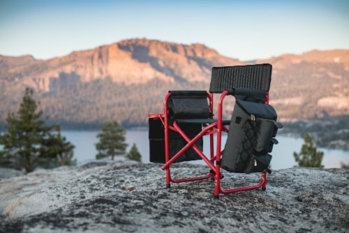 Stanford Cardinal - Fusion Backpack Chair with Cooler Perspective: right