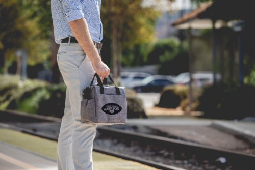 New York Jets - On The Go Lunch Cooler Perspective: right
