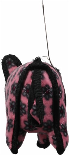 Tuffy® Pink Junior Pig Dog Toy Perspective: right