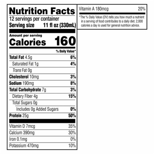 Muscle Milk® Zero Sugar Vanilla Crème Genuine Protein Shake Perspective: right
