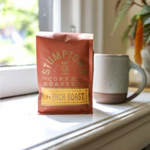 Stumptown French Roast Organic Whole Bean Coffee Perspective: right