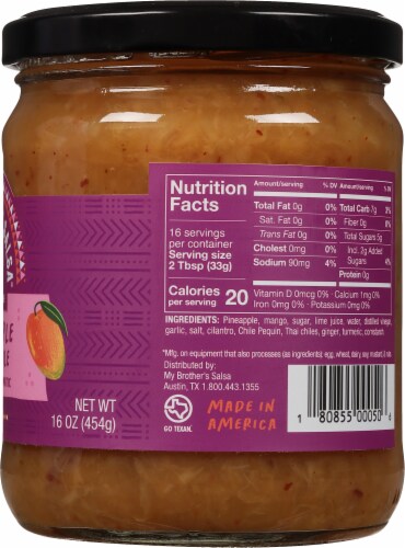 My Brother's Pineapple Thai Salsa Perspective: right