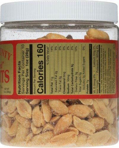 Bertie County Blister Fried Peanuts Perspective: right