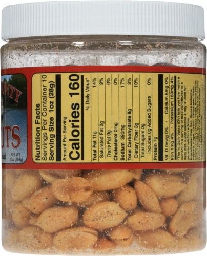 Bertie County Peanuts Smoky Sans Souci Peanuts Perspective: right