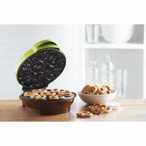 Nonstick Electric Food Maker (Mini Pretzel Maker) Perspective: right