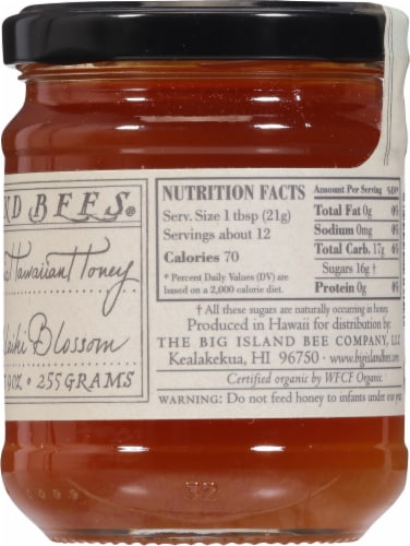 Big Island Bee® Macadamia Nut Honey Perspective: right
