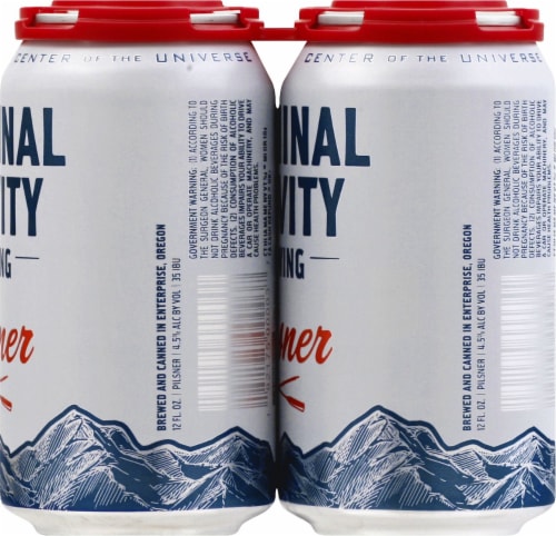 Terminal Gravity Pilsner Perspective: right