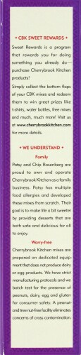 Cherrybrook Kitchen Gluten Free Dreams Fudge Brownie Mix Perspective: right