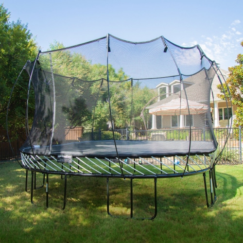 Springfree Trampoline Kids Outdoor Jumbo Square 13 Ft Trampoline