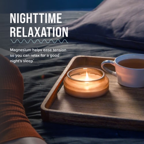 Natural Vitality CALM Raspberry Lemon Magnesium Supplement Drink Mix Perspective: right
