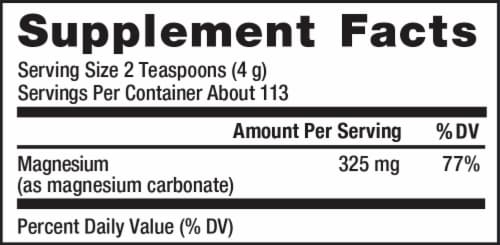 Natural Vitality CALM Sweet Lemon Magnesium Supplement Drink Mix Perspective: right