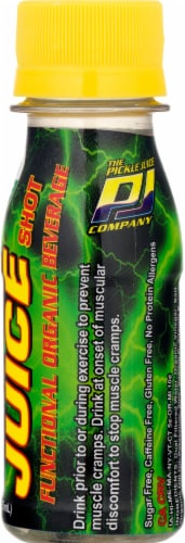 Pickle Juice® All Natural Extra Strength Sports Drink Shot Bottle Perspective: right
