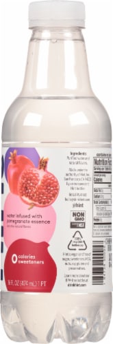 Hint® Pomegranate Tangerine Flavored Bottled Water Perspective: right