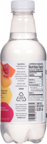 Hint® Peach Raspberry Infused Water Bottle Perspective: right