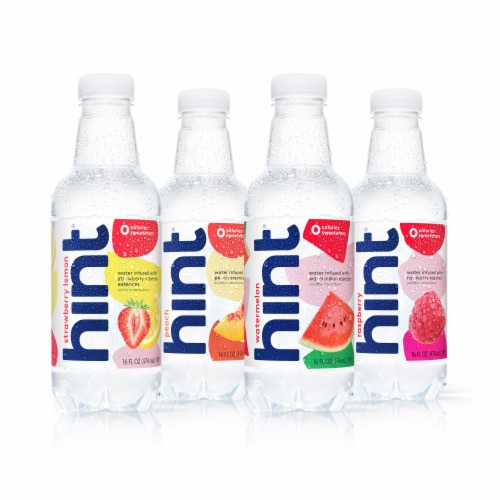 Hint® Variety Flavored Bottled Water Perspective: right