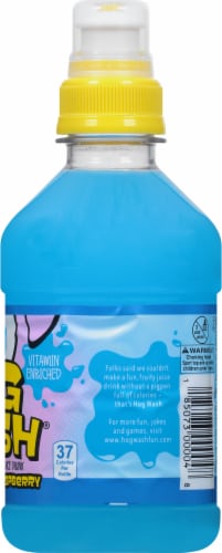 Hog Wash Squealin' Blue Raspberry Juice Drink Perspective: right