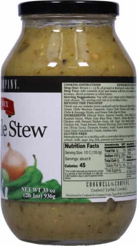 Cookwell & Company® Green Chile Stew Two-Step Mix Perspective: right