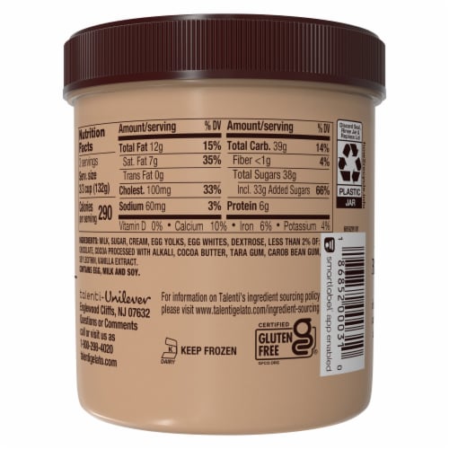 Talenti Belgian Chocolate Gelato Perspective: right