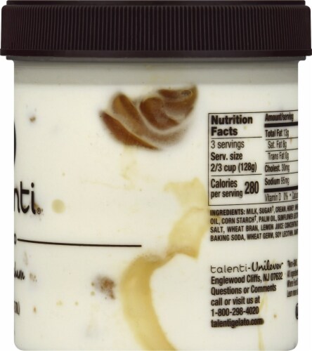 Talenti Honey Graham Gelato Ice Cream Perspective: right