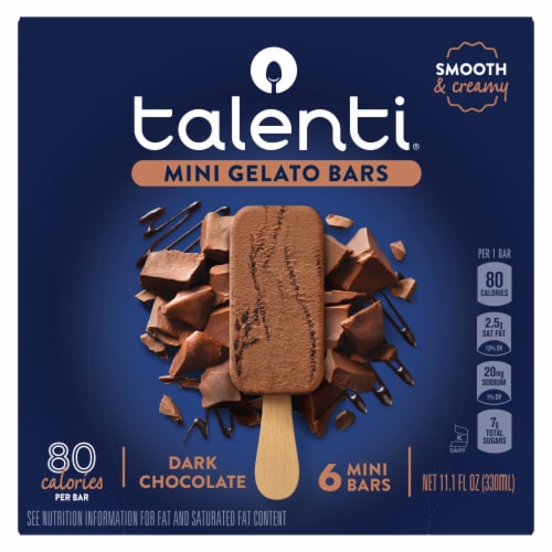Talenti Dark Chocolate Mini Gelato Bar Perspective: right