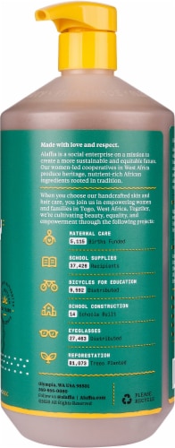 Alaffia Everyday Shea Vanilla Mint Body Wash Perspective: right