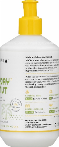 Alaffia Everyday Coconut Night Face Cream Perspective: right
