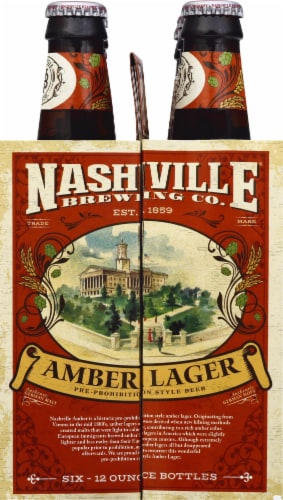 Nashville Brewing Company Amber Lager Perspective: right