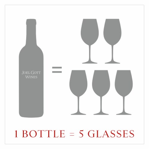 Joel Gott Zinfandel California Red Wine 750 ml Perspective: right