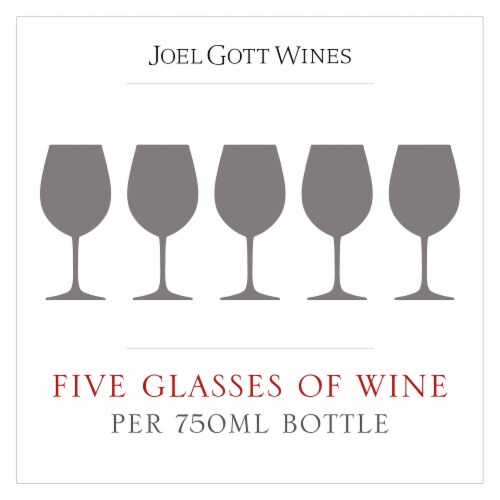 Joel Gott Washington Red Wine 750 ml Perspective: right
