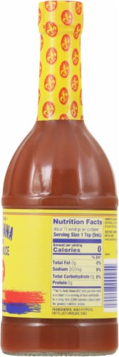 Louisiana Brand Hot Sauce Perspective: right