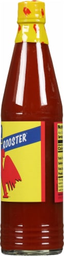 Red Rooster Hot Sauce Perspective: right