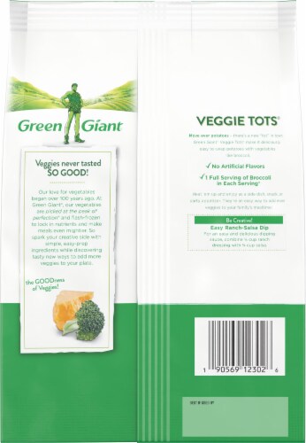 Green Giant Broccoli & Cheese Veggie Tots Perspective: right
