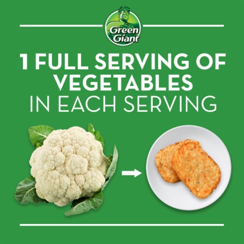 Green Giant Cauliflower Veggie Hash Browns Perspective: right