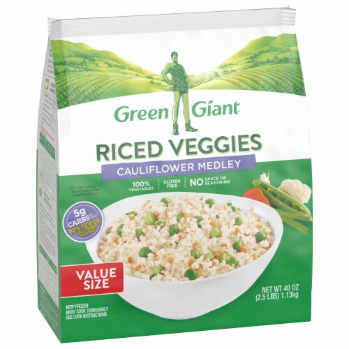 Green Giant Riced Veggies Cauliflower Medley Value Size Perspective: right