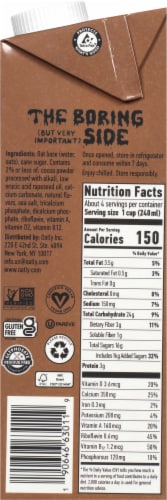 Oatly Chocolate Oat Milk Perspective: right