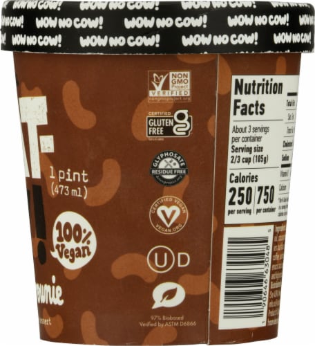 Oatly Original Fudge Brownie Dairy Free Frozen Dessert Perspective: right