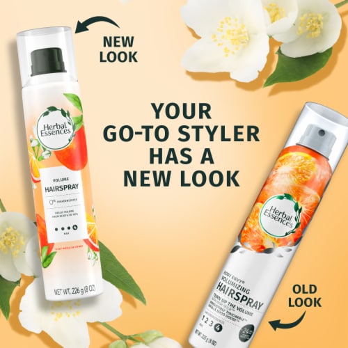 Herbal Essences Volume Hairspray Lightweight Maximum Hold Hair Spray Perspective: right