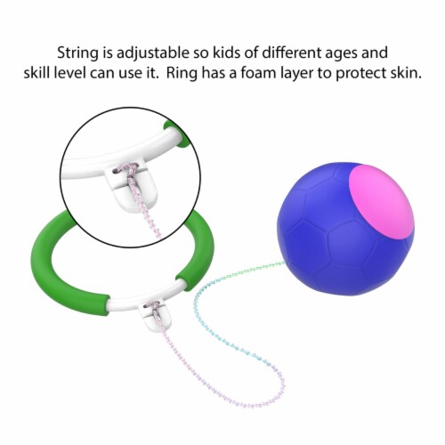 Ball with ring around it to hot sale jump on