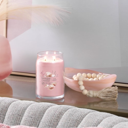 Yankee Candle® Pink Sands Signature Large Jar Candle Perspective: right