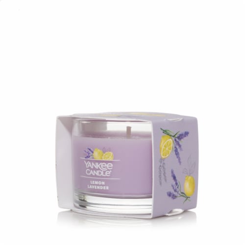 Yankee Candle® Votive Jar Candle Lemon Lavender Perspective: right