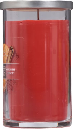 Yankee Candle Pillar Jar Candle Kitchen Spice Perspective: right
