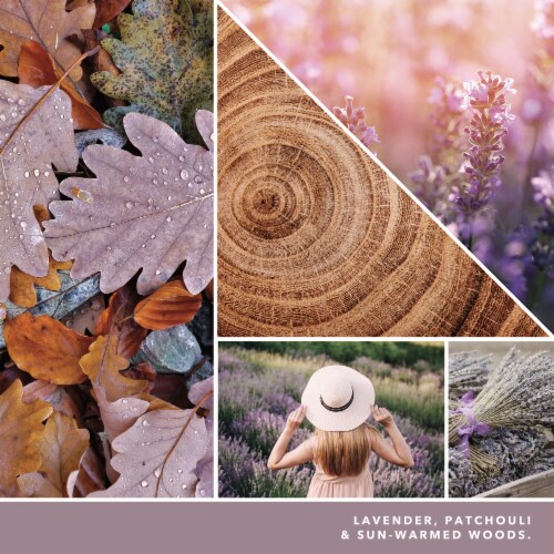 Yankee Candle Pillar Jar Candle Dried Lavendar & Oak Perspective: right
