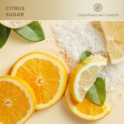 Chesapeake Bay Candle® Be Positive Citrus Sugar Perspective: right