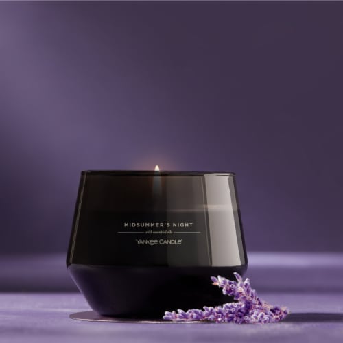 Yankee Candle Studio Candle Jar, Scented Candle with up to 50 Hours of Burn Time, Midsummer's Night Perspective: right