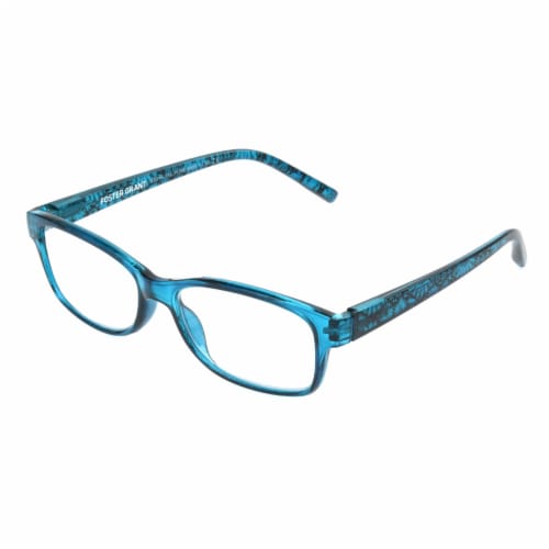 Foster Grant® Pearla Reading Glasses - Teal Perspective: right