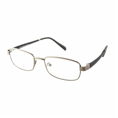 Foster Grant Men's Manning Reading Glasses – Steel/Black Perspective: right