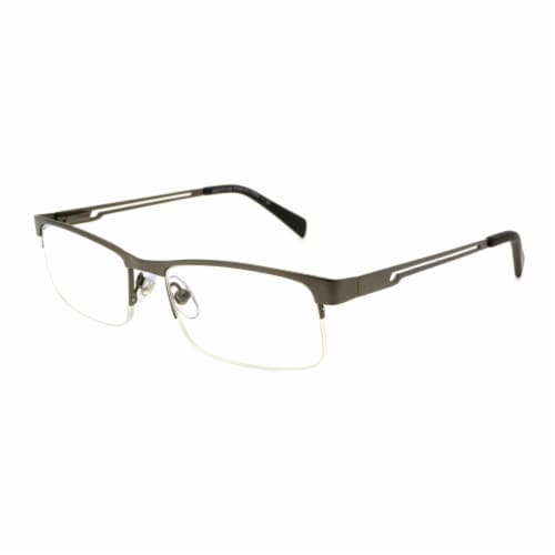 Foster Grant® Men’s Lamar Reading Glasses – Matte Black Metal Perspective: right